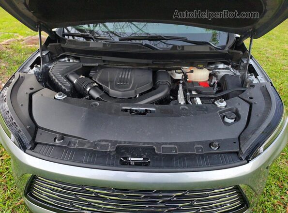 5GAEVARS2SJ250050 2025 BUICK ENCLAVE Charcoal Առջևի վահանակի տեսք