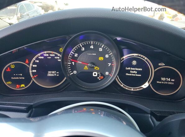 WP1BB2AYXPDA30563 2023 PORSCHE CAYENNE Gray 