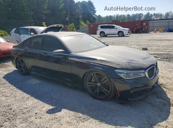 WBA7B0C55JG527229 2018 BMW 7 SERIES Black Vista frontal