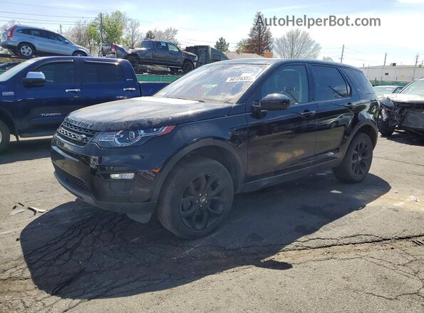 SALCT2BG6HH711685 2017 LAND ROVER DISCOVERY Black Tył lewy