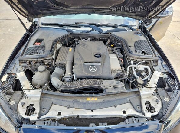WDDZF4KBXJA386066 2018 MERCEDES-BENZ E Black Вид підкапотного простору