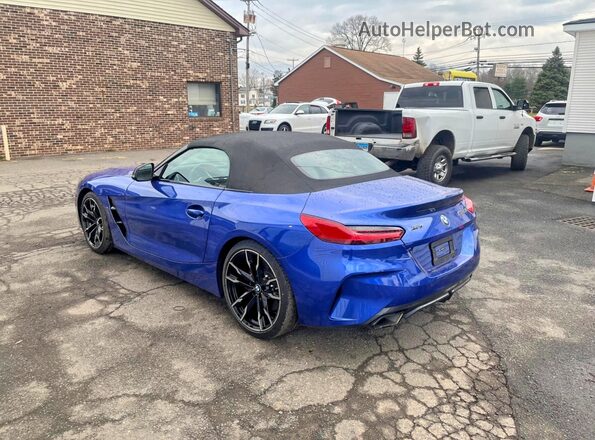 WBAHF9C06SWY43523 2025 BMW Z4 Blue Tył prawy