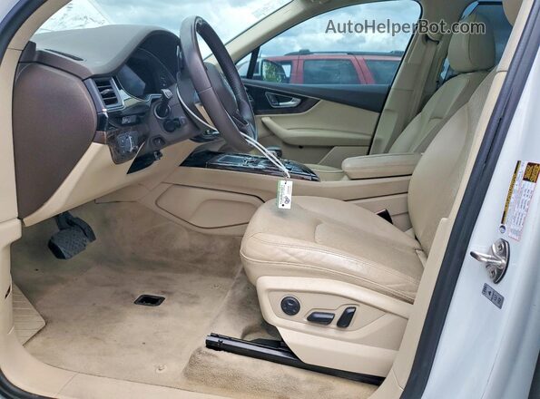 WA1LHAF74HD039737 2017 AUDI Q7 Белый Вид панели приборов