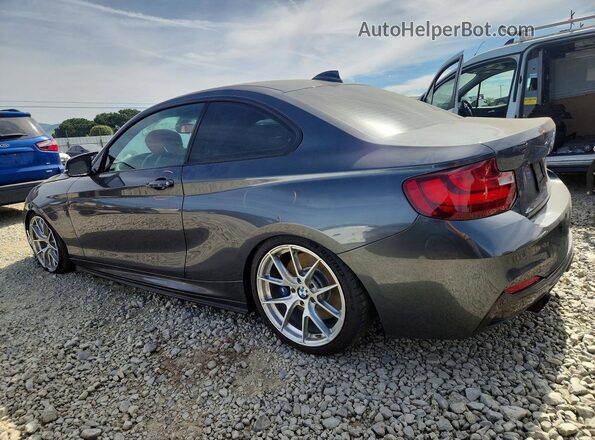 WBA2G1C36HV639320 2017 BMW MOTORRAD M240I Gray 
