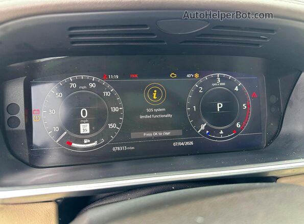 SALWR2RK2JA695716 2018 LAND ROVER RANGE ROVER Black უკანა ხედი
