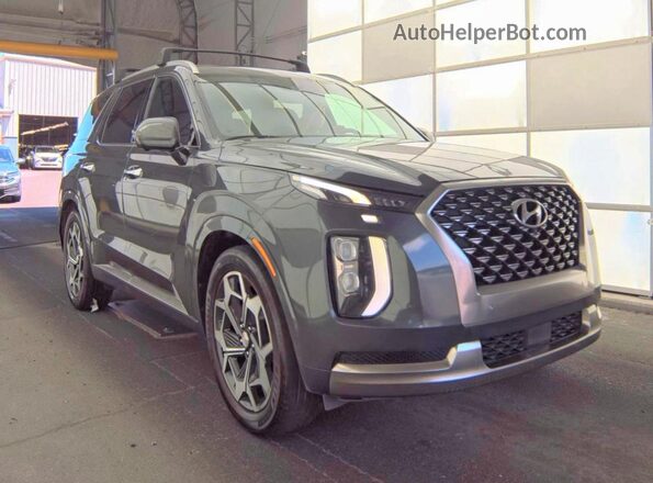 KM8R74HE0NU373805 2022 HYUNDAI PALISADE Gray Tył lewy