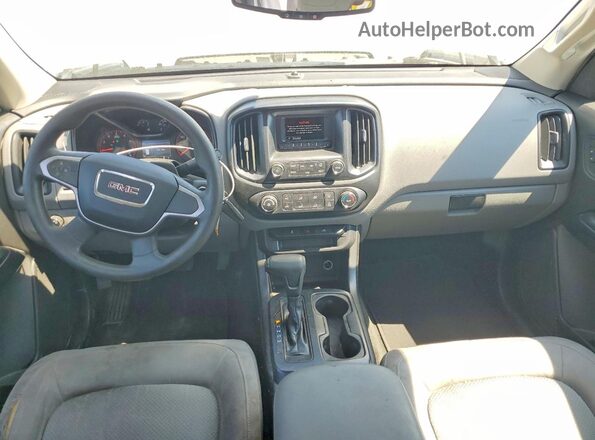 1GTH5BEA3G1346517 2016 GMC CANYON White Vista del cuadro de instrumentos