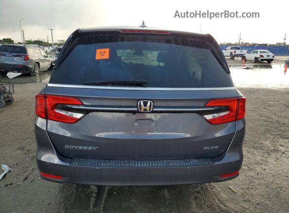 5FNRL6H97RB027179 2024 HONDA ODYSSEY Серый Вид салона спереди