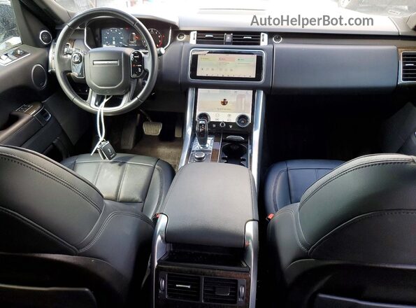 SALWG2SU8LA710840 2020 LAND ROVER RANGE ROVER Blue ხელსაწყოთა პანელის ხედი