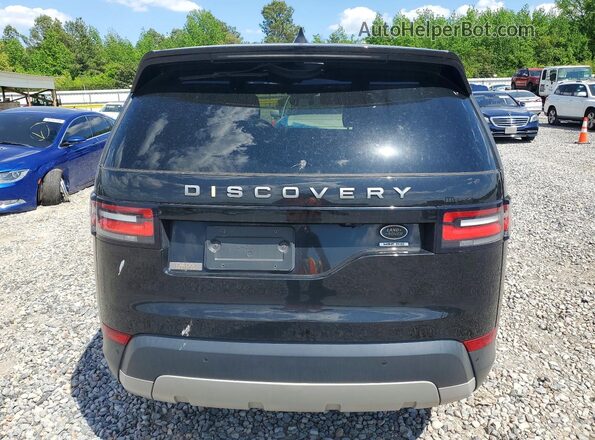 SALRRBBV1HA011217 2017 LAND ROVER DISCOVERY Black Вид салону спереду