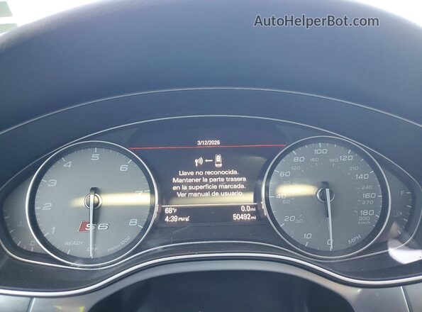 WAUHFAFC0HN114066 2017 AUDI S6 Charcoal 