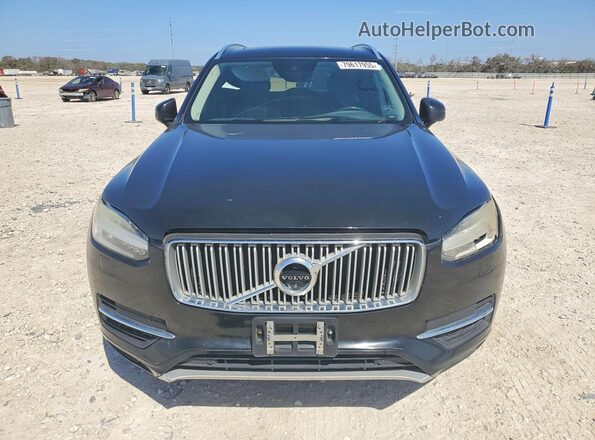 YV4BC0PL6G1034283 2016 VOLVO XC90 Black უკანა ხედი