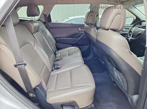 KM8SNDHF2HU251838 2017 HYUNDAI SANTA Silver 
