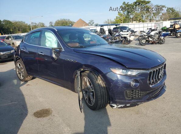 ZN661XUA6MX370853 2021 MASERATI LEVANTE Blue Front right