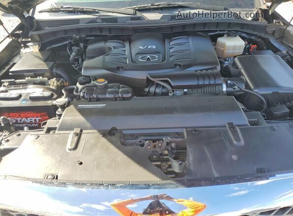 JN8AZ2AF6M9715797 2021 INFINITI QX80 Black Вид наклейки з VIN-кодом