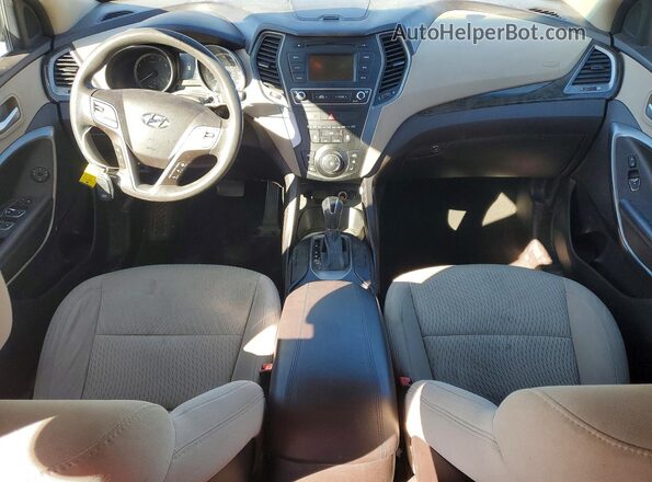 5XYZT3LB2JG523996 2018 HYUNDAI SANTA FE Серый Вид щитка приборов