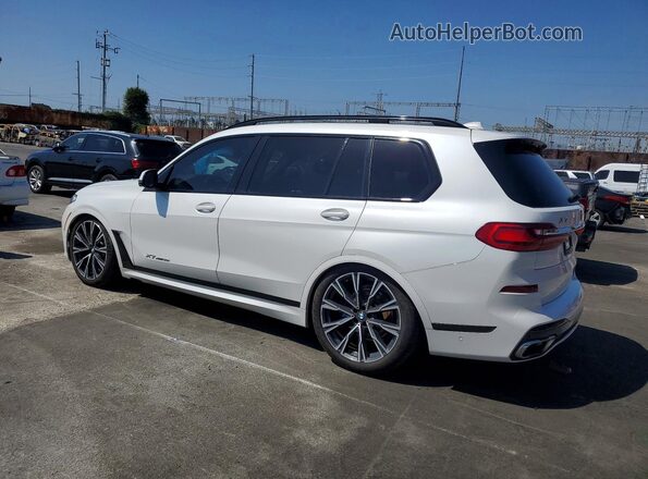 5UXCX4C55KLB39499 2019 BMW X7 White Задня права чверть