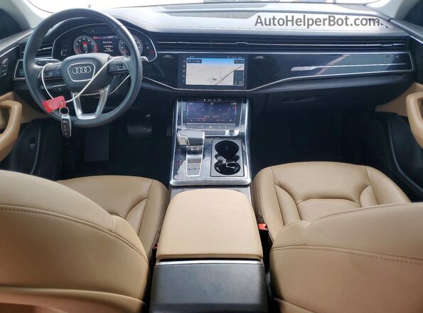 WA1AVBF16PD012426 2023 AUDI Q8 White Widok zestawu wskaźników