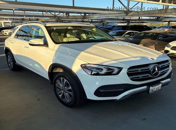 4JGFB4JB5MA458009 2021 MERCEDES-BENZ GLE White Задня права чверть