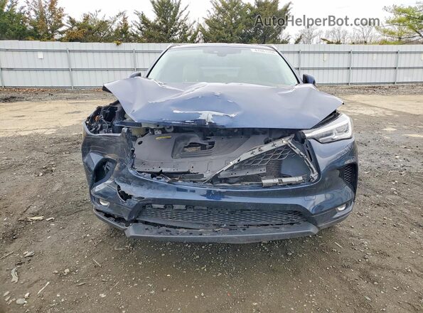 3PCAJ5BB6MF103847 2021 INFINITI QX50 Blue უკანა ხედი