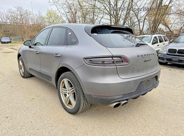 WP1AB2A57GLB45029 2016 PORSCHE MACAN Gray წინა მარჯვენა
