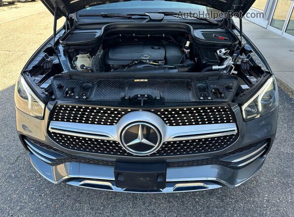 4JGFB4KB2NA729477 2022 MERCEDES-BENZ GLE Gray წინა პანელის ხედი