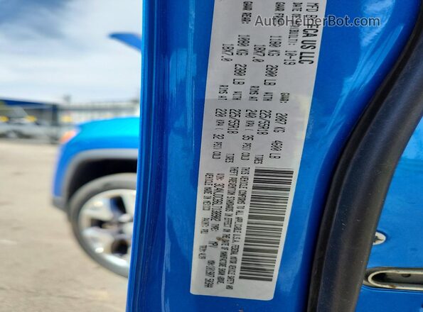 3C4NJDCB6LT138902 2020 JEEP COMPASS Blue Սալոնի 360 աստիճան տեսք