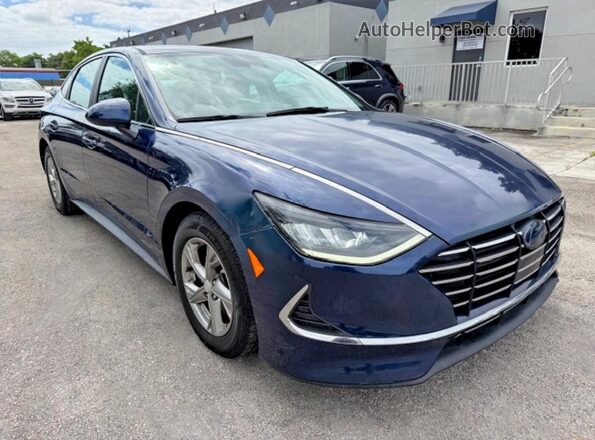5NPEG4JA4MH074658 2021 HYUNDAI SONATA Blue 