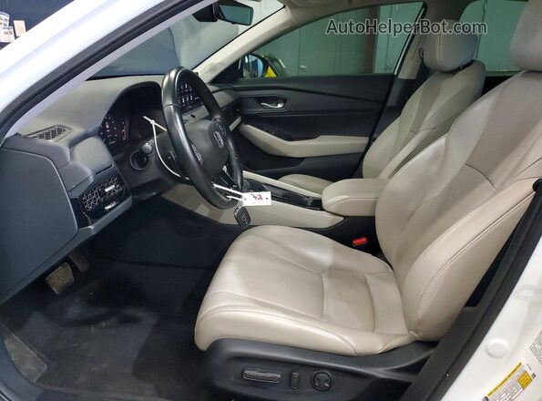 1HGCY2F60PA016895 2023 HONDA ACCORD White Vista interior delantera