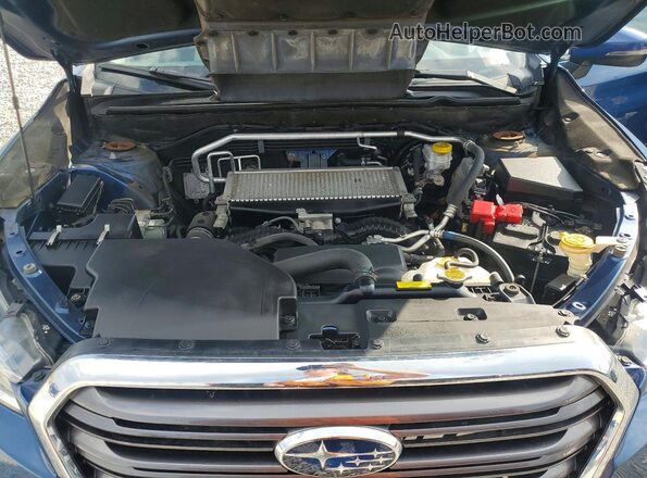 4S4WMAJD1K3458522 2019 SUBARU ASCENT Синий Вид наклейки с VIN-кодом