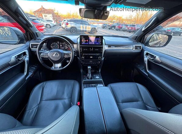 JTJAM7BX4P5361687 2023 LEXUS GX Black VIN კოდის სტიკერის ხედი