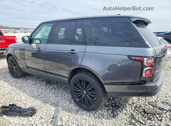 SALGS2RK8KA537651 2019 LAND ROVER RANGE ROVER Gray Задня права чверть