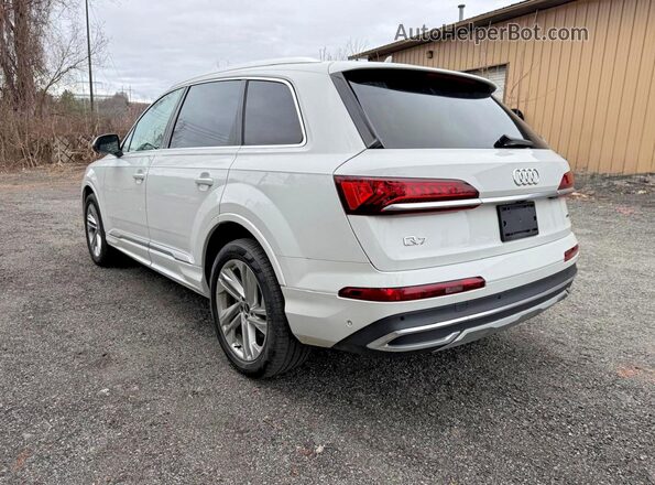 WA1LXAF71MD017482 2021 AUDI Q7 White წინა მარჯვენა
