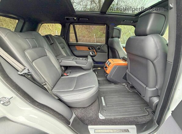 SALGS5RE9KA537606 2019 LAND ROVER RANGE White Vista interior delantera