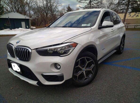 WBXHT3C3XGP880243 2016 BMW X1 White Задня права чверть