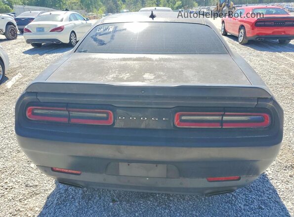 2C3CDZAG9HH600111 2017 DODGE CHALLENGER Charcoal Front interior view