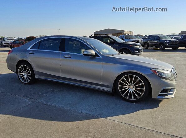 WDDUG8CB0GA214053 2016 MERCEDES-BENZ S-CLASS Silver Vista frontal