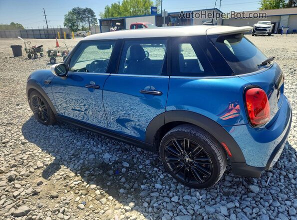 WMW53DK07P2T87675 2023 MINI COOPER Синий Задняя левая четверть