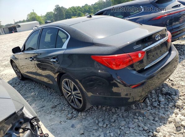 JN1EV7APXGM302266 2016 INFINITI Q50 Black 