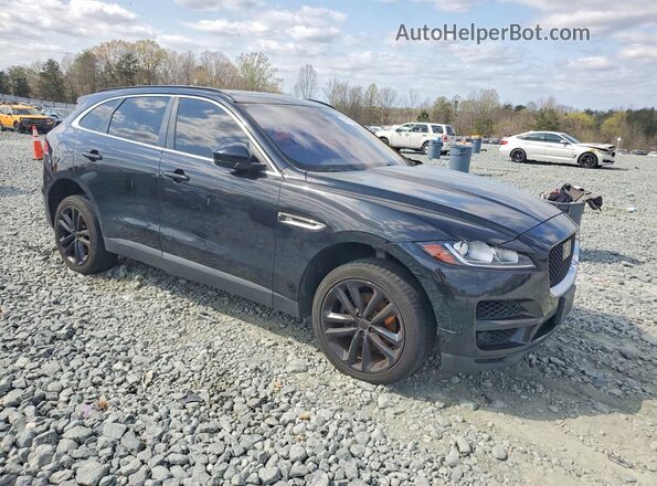 SADCJ2FXXKA396191 2019 JAGUAR F-PACE Charcoal Вид спереду