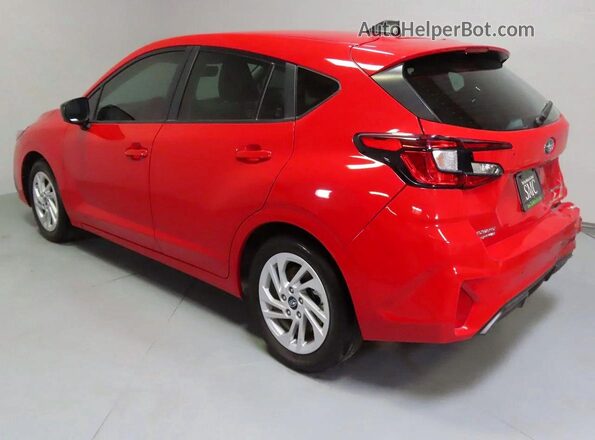 JF1GUABC7S8214221 2025 SUBARU IMPREZA Red Դիմացի տեսք