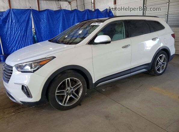 KM8SRDHF0HU170602 2017 HYUNDAI SANTA White 