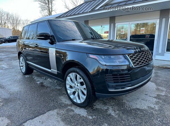 SALGS2SV7KA516858 2019 LAND ROVER RANGE Black უკანა მარცხენა