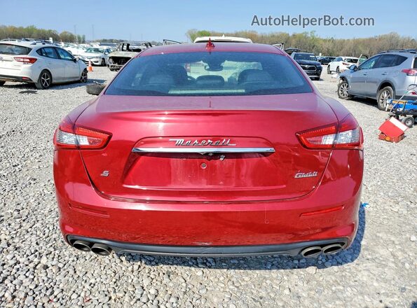 ZAM57YSA6J1290967 2018 MASERATI ALL OTHER Maroon წინა სალონის ხედი