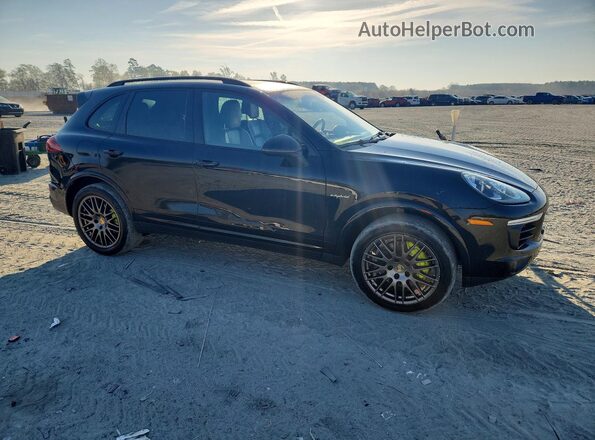 WP1AE2A29JLA72783 2018 PORSCHE CAYENNE Черный Вид спереди