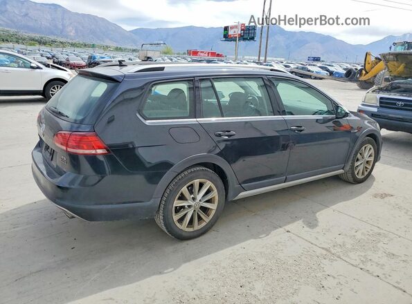 3VWH17AU3JM759439 2018 VOLKSWAGEN GOLF Black Trasero derecho