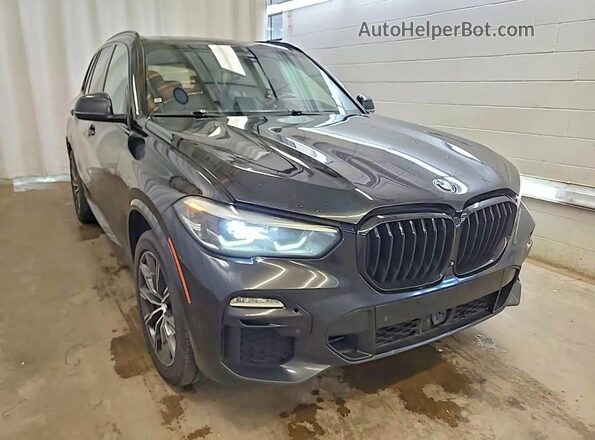 5UXJU4C01M9F71043 2021 BMW X5 Black 