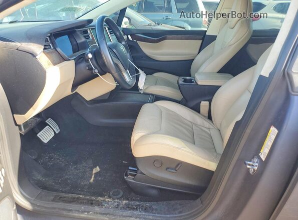 5YJXCBE42HF051834 2017 TESLA MODEL Gray 