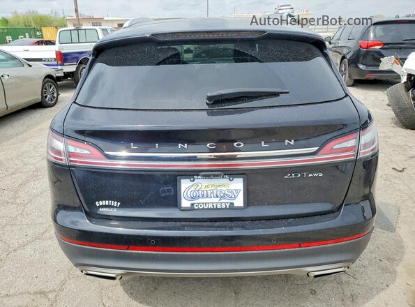 2LMPJ8K98LBL02628 2020 LINCOLN NAUTILUS Black Widok wnętrza z przodu