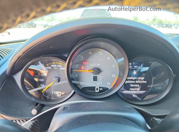 WP0AC2A81PS275497 2023 PORSCHE CAYMAN Gray Widok tylnych siedzeń